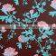 Shaoxing factory customize jacquard floral fabric for lady dress