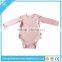 New product soft female baby open-crotch gallus jumpsuits