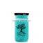 USA Made 27 oz Tritan Storage Mason Jar With Screw-On Lid - measurements on side of jar and comes with your logo