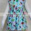 boutique baby girls summer clothing wear Children's dress sleeveless party dress