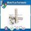 Made in Taiwan Button Head Socket Cap Screw Metric ISO 7380 Grade 10 9 Coarse Bare Steel Zinc Plated