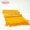 Different type first choice solid silk scarf for sale