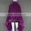 Wholesale Ladies Latest Cashmere Shawl & Fur Cape With Raccoon Fur Trims