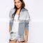 Custom wholesale fashion windbreaker jackets women 2016