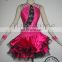 L-1103 China Supplier western dance costumes Ballroom Dance Dress For Girls Babydoll Dance Costume