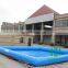 HI hot above ground swimming pool, cubic large inflatable pool