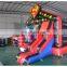 2017 hot sale inflatable adult baby bouncer chair superman bouncer castle with slide cheap jumping castle