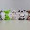 Plastic wind up walking animals toy
