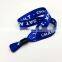 custom Festival fabric wristbands woven wristband for events
