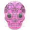 3D Mexican Katrina opera belt buckle,fashion skull head belt buckle,Pink piant buckle for men and women