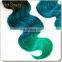 Hot Beauty 3 tone Body wave very special color blue brazilian virgin remy hair weft