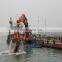 low price sand dredger 2000m3/h water flow dredger