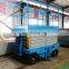 7LSJY Shandong SevenLift aluminum hydraulic paint scissor electric aerial lift platforms