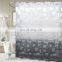 Bathroom Bath Textile Fabric Polyester PEVA PVC 3D EVA Plastic Shower Curtain
