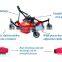 wholesale zero turn lawn finishing mower grass slasher