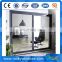 Aluminum sliding door with electric remote control blind inside