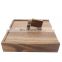 Walnut Wood Photo Album Box Gift USB Wooden Package Box Size 18*17*5.5cm