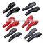 Pair Car Carbon Fiber Pattern Wiper Gear Lever Gear Decorative Stickers Cover For Tesla Model 3 Model Y 2017-2020