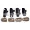 Free Shipping!New Set 8Pcs Black Outside Beige Inside Door Handle for Toyota Corolla 1998-2003