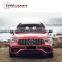 2020 GLC class X253 до GLC63 body kit для купе X253 в стиле GLC63 с передним бампером, решеткой радиатора, задним бампером и диффузором из материала ПП