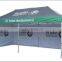 3x3m folding tent with side panels