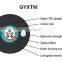 High quality 4Core GYXTW Single Mode G652D Outdoor Cable  Corrugated Steel Tape Cable Steel-wire Strength Member Cable