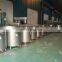 stainless steel 304 material movable mixing storage tank