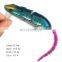 Artificial Fishing Lure top water baits  pike minnow Plastic  rat fishing lure mouse unpainted lure blanks