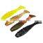 Soft bait Worm Grubs T Tail Wobblers Fishing Lure 60mm 2.2g Aritificial Silicone Bass Pike Fishing Jigging Bait