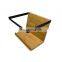 home storage bamboo Wooden and Metal CD display rack CD Vinyl  holder rack