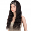 Natrual Color Long Loose Wave Headband Human Hair Wig
