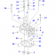 6156-11-1100 CYLINDER HEAD ASS'Y,VALVE LESS KOMATSU parts?PC400, SA6D125E, SAA6D125E, WA470, WA480?CYLINDER
