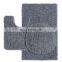 Wholesale popular chenille 3 pcs bath mat set non slip bath room mat sets