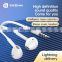 Sikenai Hands Free Headphone Earbuds With Microphone 3.5mm Wired Earphones