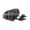 Car modification 2 hole tent 12-24V to 5V power supply socket and USB power adapter socket combo