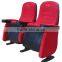 Theater seating cinema seat fabric folding chair with cup holder HJ95B-E