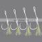 Wholesale High Quality  4/0# 5/0# model Heavy iron fish hook High Carbon Steel Fishing Hook