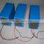 12V PVC light weight LiFePo4 Battery Packs,long lifecycle 12V lifepo4 battery pack with internal BMS