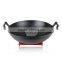 Pre-seasoned cast iron Chinese wok non-stick cookware set