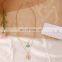 2022 New Arrival Fashion Lady Semi-Precious Stone Geometric Metal Coin Head Necklace Female Creative Gold N673