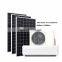 Saving 60% Energy T1 R410a 12000BTU Air Conditioner With Battery 100% Solar Panels With Ac