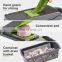 One Stop Shopping Dotey Picador Cortador De Verduras Legumes Manual Hand Multifunctional Vegetable Cutter Slicer Kitchen Tool