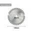 Livter customize 350mm tct circular saw blades for metal cutting steel saw blade