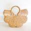 High Quality Best Seller Handmade Water Hyacinth Bag Woven Straw Bag Summer 2023 Travel Beach Bag Vintage Handmade