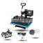 2020 hot selling 5 in 1 Multifunctional Led Digital Sublimation double displ   Mug Hat Tshirt phone case heat transfer machine