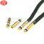 25mm shiny blak plastic shoelace aglet blank shoelace coed ends for hoodie/sport pants