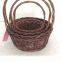 cheap Storage willow basket/outdoor wicker basket most popular