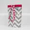 Gray Chevron Hanging Car Backseat Organizer/Car Trash Bag/Car Litter Bag                        
                                                Quality Choice