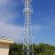 Customized  four-column steel tube tower Antenna Solar Telecom Light Tower electrical equipment supplies
