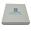 high quality wax paper surface logo print square shape paper packaging box